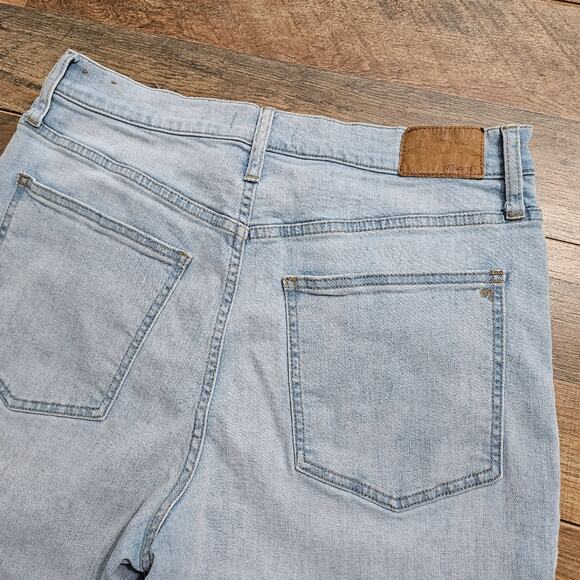Madewell Jeans The Perfect Vintage Straight Jean Womens Size 32 Light Wash Denim - Picture 8 of 16